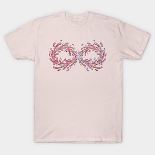 glitter splash infinity T-Shirt